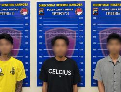 Dalam Sehari, Dit Resnarkoba Polda Jateng Ungkap Tiga Kasus di Semarang, 300 Alprazolam dan Sabu Di Sita*