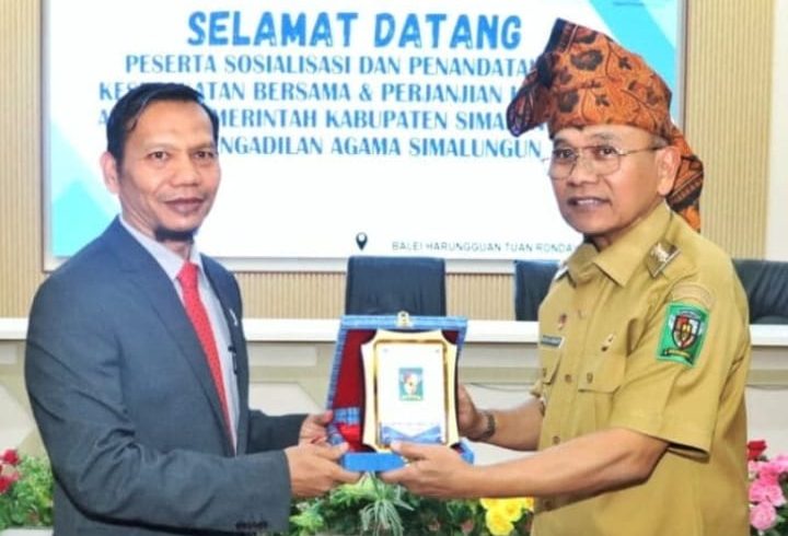 ‎Pemkab Simalungun dan Pengadilan Agama Jalin Sinergi Pelayanan Publik Melalui MoU dan PKS ‎ PERS