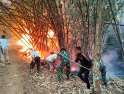 Karhutla Melanda 12 Hektare Lahan Warga di Sidareja, Personel Gabungan Turun ke Lokasi