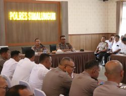 Perang Total Narkoba hingga Kesiapsiagaan Bencana, Ini Isi Commander Wish Kapolres Simalungun untuk 17 Kapolsek