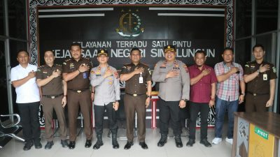 Perkuat Sinergitas Penegakan Hukum, Kapolres Simalungun Silaturahmi ke Kejaksaan Negeri Simalungun