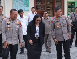 Awali Tugas sebagai Kapolres, AKBP Dhana Noer Kurniawan Silaturahmi ke Ketua PN Pematangsiantar