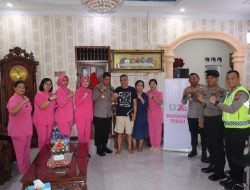 Kapolres Pematangsiantar Anjangsana Personel yang Sakit