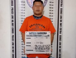 Polres Pematangsiantar Amankan Pemilik Sabu 2.66 Gram di Jalan Pane