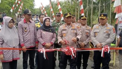 Jembatan Merah Putih Resmi Dibuka, Harapan Baru bagi Warga Naga Dolok Simalungun