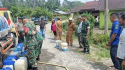 Kodim Simalungun Salurkan Air Bersih untuk Warga Raya Bosi