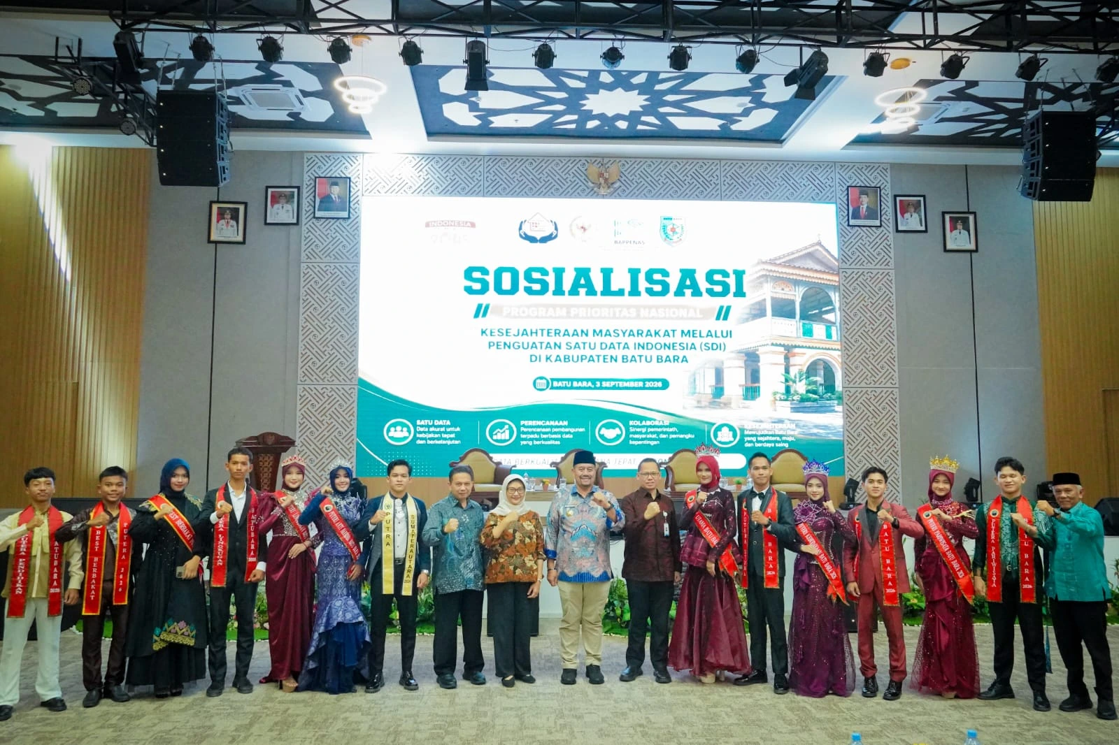 Bupati Batu Bara Dorong Penguatan Satu Data Indonesia untuk Wujudkan Pembangunan Tepat Sasaran