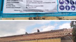 Pekerjaan Revitalisasi SMP Muhammadiyah 1 Karangpucung Diduga Tidak Transparan