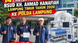 DPP KAMPUD Laporkan Dugaan Korupsi 14 Proyek Alkes RSUD KH Ahmad Hanafiah Lamtim Ke POLDA Lampung
