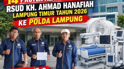 DPP KAMPUD Laporkan Dugaan Korupsi 14 Proyek Alkes RSUD KH Ahmad Hanafiah Lamtim Ke POLDA Lampung