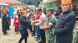 Dihadiri 1.500 Tamu Undangan, Kapolsek Silou Kahean Pimpin Pengamanan Pelantikan Ketua P3BP Kecamatan Silou Kahean