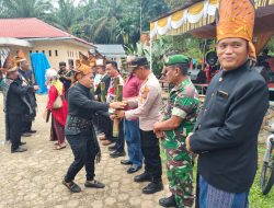 Dihadiri 1.500 Tamu Undangan, Kapolsek Silou Kahean Pimpin Pengamanan Pelantikan Ketua P3BP Kecamatan Silou Kahean