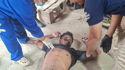 Tim INAFIS dan Polsek Bandar Huluan Profesional Tangani Temuan Mayat di Marihat Bandar