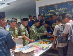 Ladang Sedekah Kodim 0703/Cilacap Perkuat Silaturahmi dan Komsos Bersama Warga
