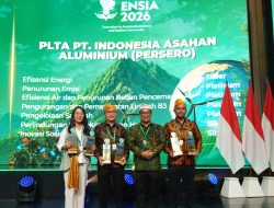 PLTA INALUM Raih 8 Penghargaan ENSIA 2026, Perkuat Praktik Industri Berkelanjutan