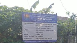Peningkatan Jalan Desa Ciporos Kualitasnya Dipertanyakan