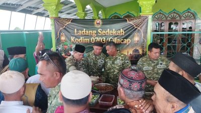 Ladang Sedekah Kodim 0703/Cilacap, Perkuat Kepedulian Sosial dan Kemanunggalan TNI dengan Rakyat