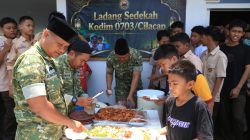 Bangun Kebersamaan dan Kepedulian, Kodim 0703/Cilacap Rutin Laksanakan Ladang Sedekah