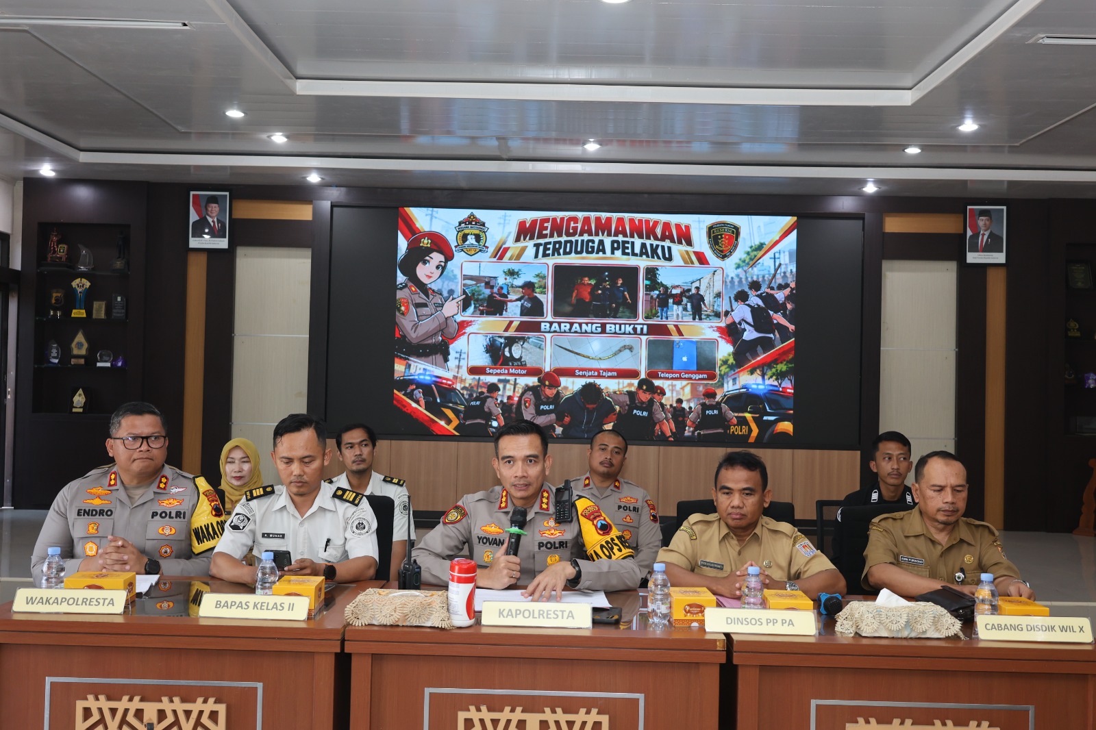 Polresta Cilacap Ungkap Tawuran Anak di Bawah Umur Bersenjata Tajam, Kedepankan Pembinaan dan Perlindungan Anak