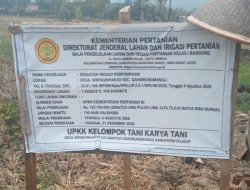Pembangunan IRPOM Dikerjakan Oleh UPKK Kelompok Tani Karya Tani Diduga Tidak Sesuai Spesifikasi
