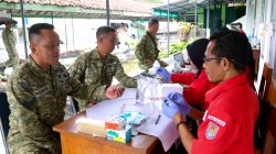 Kodim 0703/Cilacap Gelar Baksoskes Sambut HUT ke-81 TNI dan HUT ke-76 Kodam IV/Diponegoro