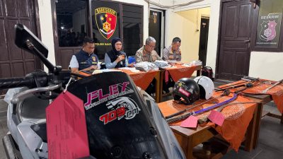 Polda Jateng Ungkap Tawuran Maut di Banyumanik, Kepemilikan Senjata dari Kedua Kelompok Didalami