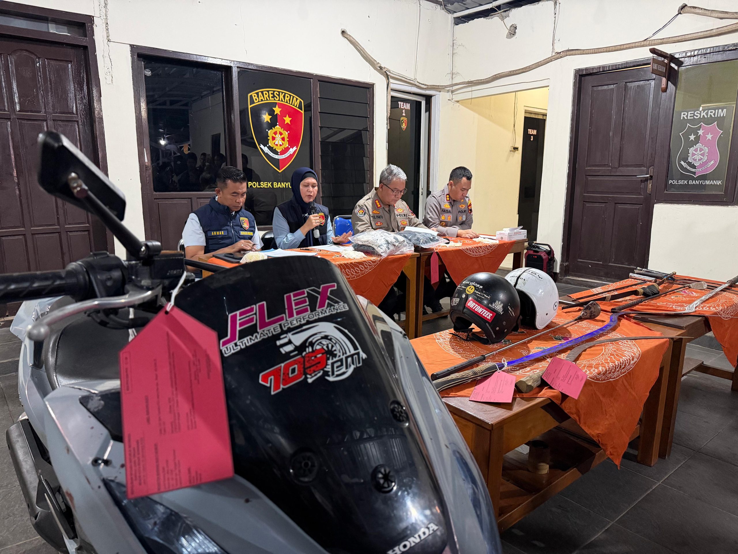 Polda Jateng Ungkap Tawuran Maut di Banyumanik, Kepemilikan Senjata dari Kedua Kelompok Didalami