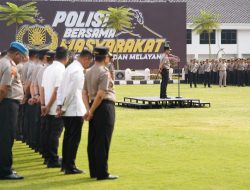 Apel Perdana Kapolda Jateng, Tegas; Tidak Ada Toleransi bagi Anggota yang Membekingi Judi dan Narkoba