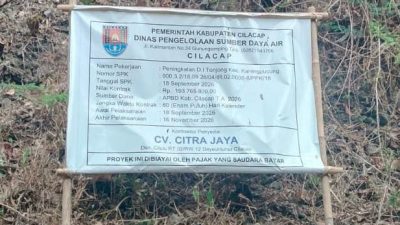 Peningkatan DI Tonjong Diduga Mengambil Batu di Lokasi dan Pasir