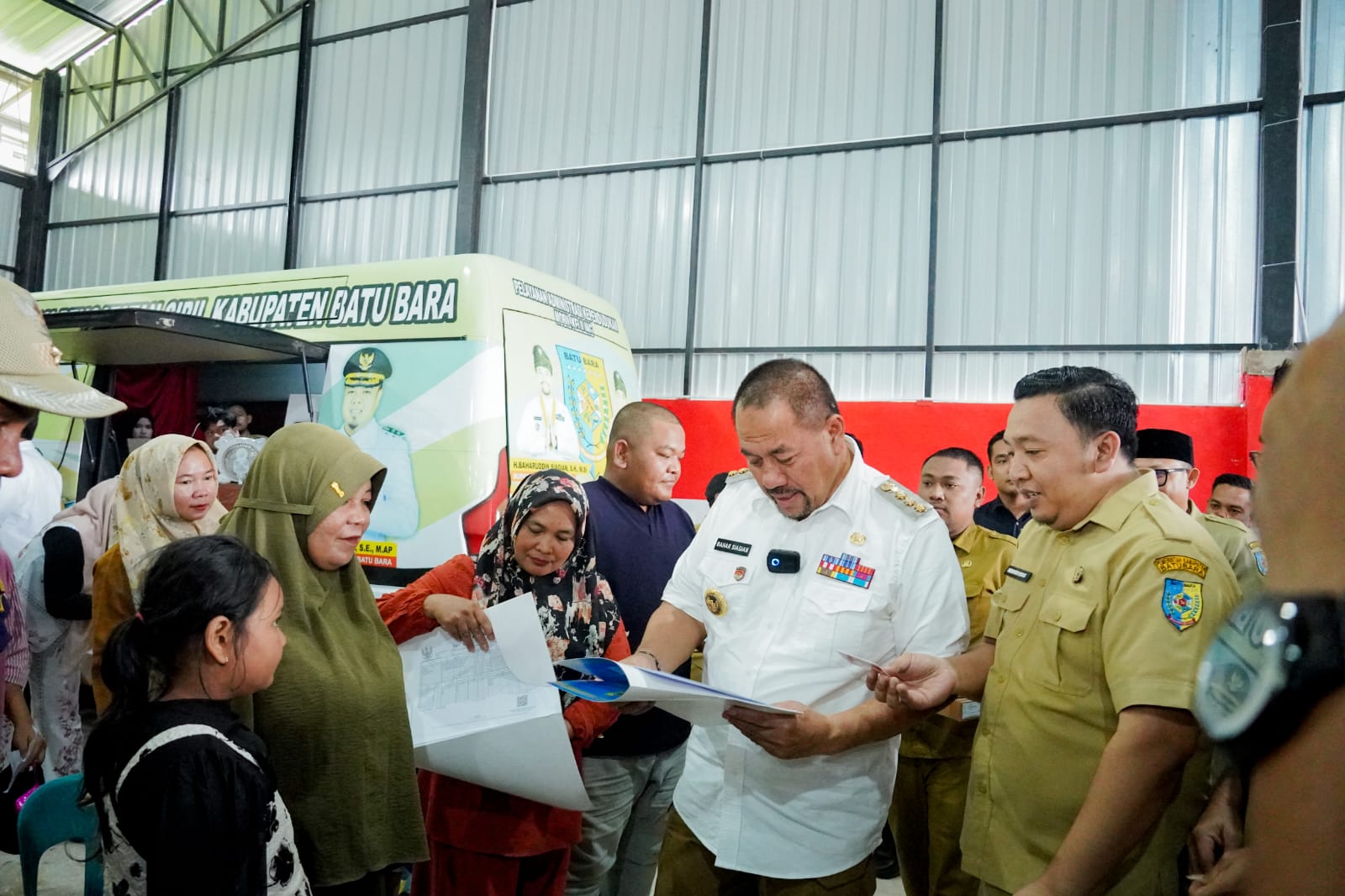 Bupati Batu Bara Hadirkan Pelayanan Terpadu melalui Program BERLAYAR di Kecamatan Talawi