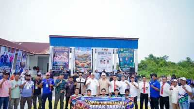 Buka Turnamen Sepak Takraw Reguder Cup 2026, Bupati Baharuddin Dorong Pengembangan Olahraga dan Pencegahan Narkoba