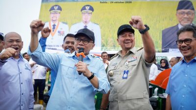 Perkuat Sinergi dengan Pemerintah Pusat, Bupati Batu Bara Sambut Kunjungan Menko Bidang Pangan RI Zulkifli Hasan