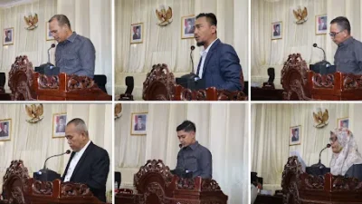Enam Fraksi DPRD Batu Bara Sampaikan Pandangan Terhadap Tiga Ranperda Kabupaten Batu Bara 2027